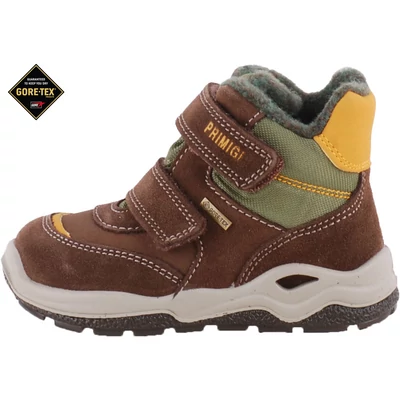 Vízálló, bundás, Gore-Tex, barna Primigi bakancs