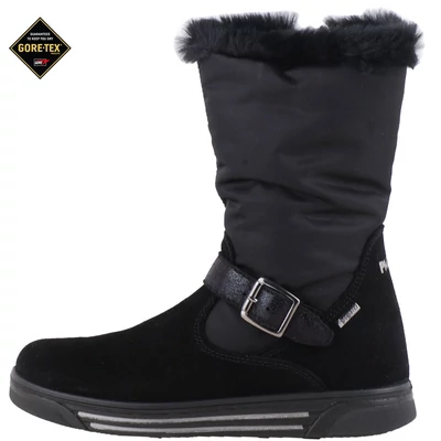 Vízálló, bundás, Gore-Tex, fekete, Primigi csizma