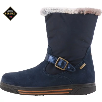 Vízálló, bundás, Gore-Tex, sötétkék, Primigi csizma