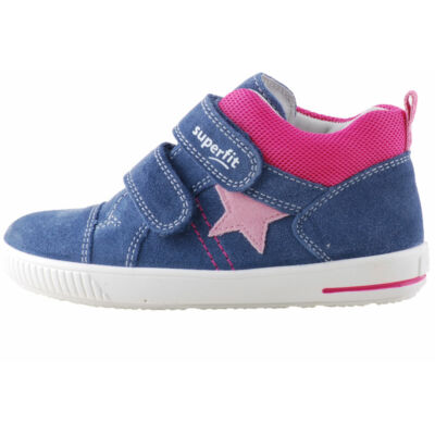 Kék-pink, rózsaszín csillagos, Superfit cipő