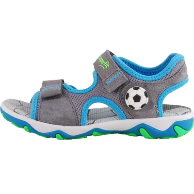 Szürke, focilabdás Superfit szandál
