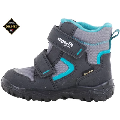 Szürke-zöld, bundás, vízálló, Gore-Tex, Superfit bakancs