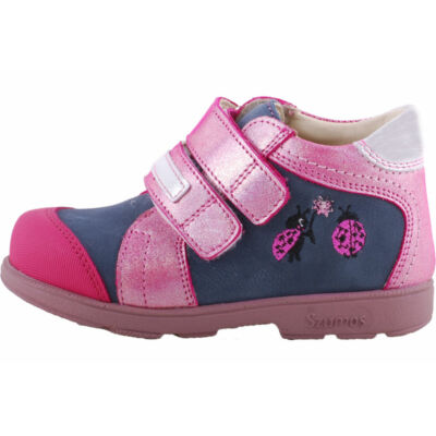 Kék-pink katicás, Szamos supinált cipő