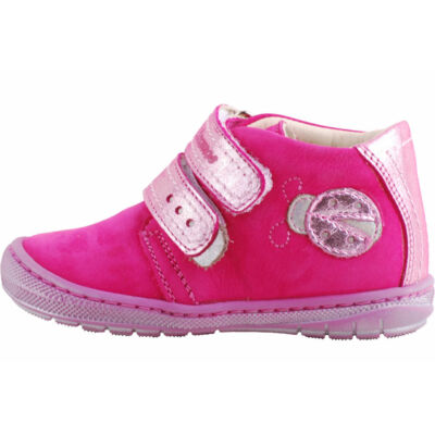 Pink, csillogós katicás, hajlékony talpú, Szamos cipő