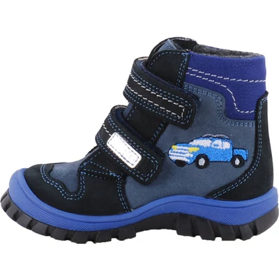 Vízálló, kék-szürke, autós, Szamos bakancs