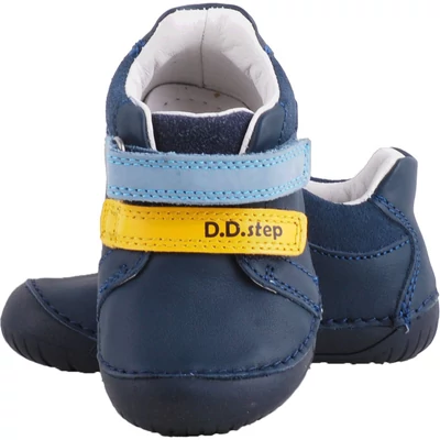 Kék-sárga, állatkás, barefoot, dd setp cipő