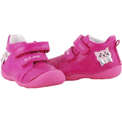 Pink, cicás, dd step kislány cipő