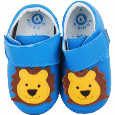 Kék, oroszlános, D.D. Step puhatalpú cipő (S)