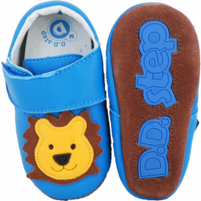 Kék, oroszlános, D.D. Step puhatalpú cipő (S)