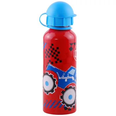 Piros, terepjárós, csöpögésmentes, Must fém, BPA mentes kulacs