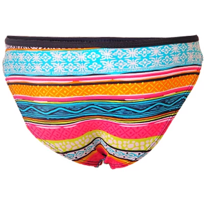 Losan sötétkék-ciklámen, felsőrészén masnis bikini (92)