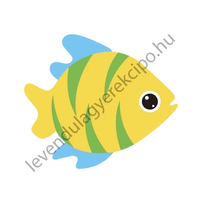 Halacska ovis öntapadós jel 2X2cm