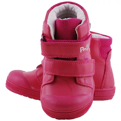 Pink, nyuszikás, nagy gumi orrú, Ponte 20 supinált cipő