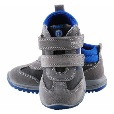 Szürke-kék-fehér, Primigi, kisfiú cipő