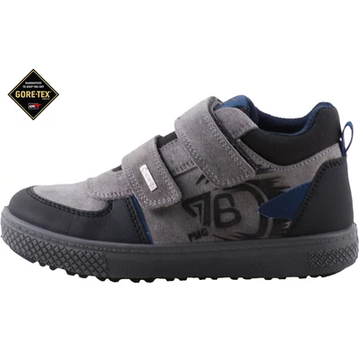 Sötétszürke, fekete, gumi orrú, Gore-Tex, vízálló, Primigi cipő