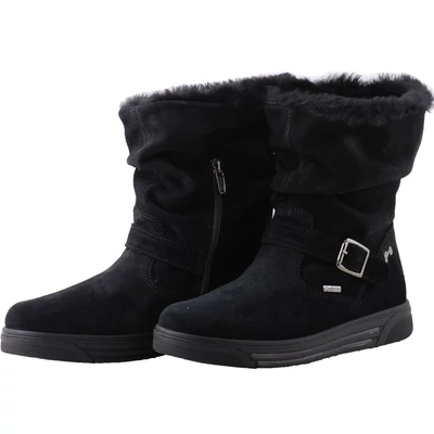 Fekete, csatos, vízálló, bundás, Gore-Tex, Primigi csizma