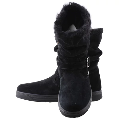 Fekete, csatos, vízálló, bundás, Gore-Tex, Primigi csizma