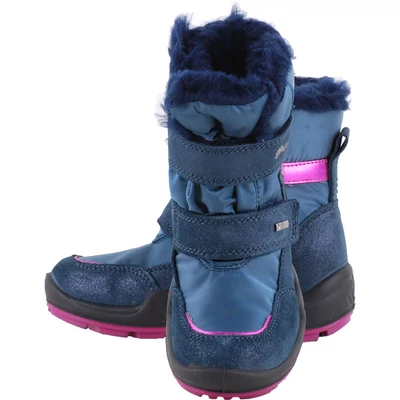Kék-pink, vízálló, bundás, Gore-Tex, Primigi bakancs