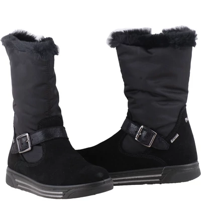 Vízálló, bundás, Gore-Tex, fekete, Primigi csizma