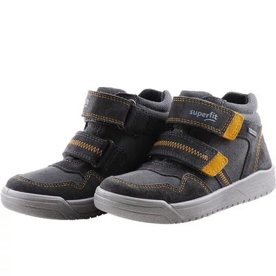 Szürke-mustár, vízálló, Gore-Tex, magasszárú, Superfit cipő