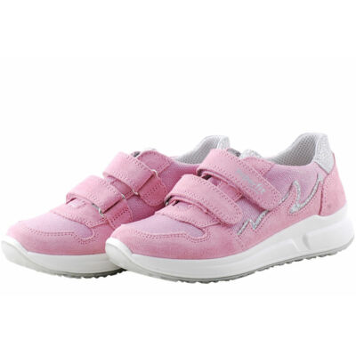 Rózsaszín, ezüst, sportos, Superfit lányka cipő