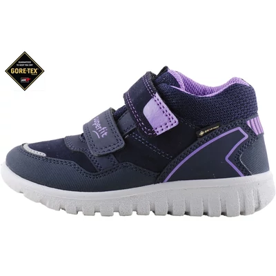 Sötétkék-lila, vízálló, Gore-Tex, Superfit cipő