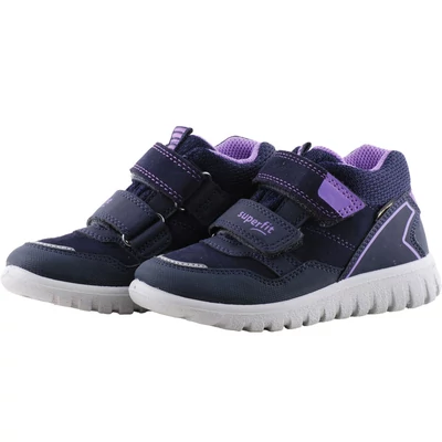 Sötétkék-lila, vízálló, Gore-Tex, Superfit cipő