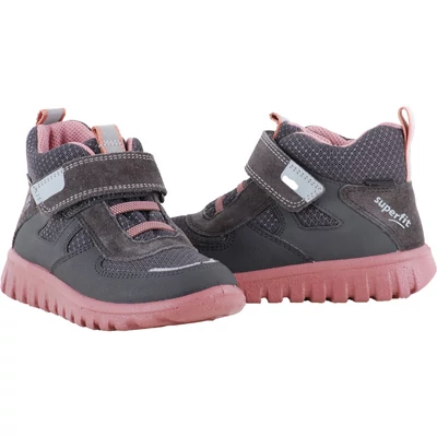 Szürke-sötétrózsaszín, Gore-Tex, vízálló, magasszárú cipő