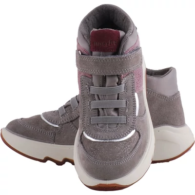 Szürke, Gore-Tex, vízálló,lányka magasszárú cipő