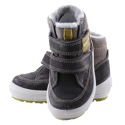 Szürke-zöld, bundás, vízálló, Gore-Tex Superfit bakancs