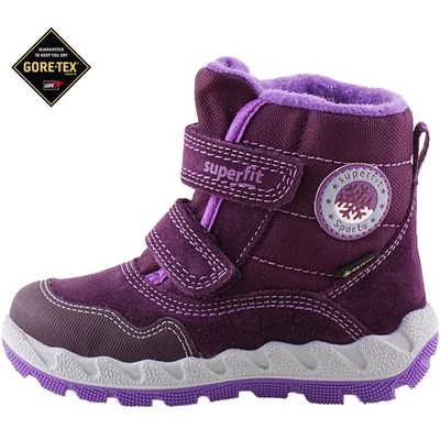Lila, hópelyhes, vízálló, Gore-Tex, Superfit bakancs