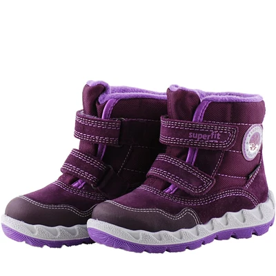 Lila, hópelyhes, vízálló, Gore-Tex, Superfit bakancs