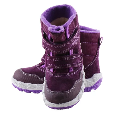 Lila, hópelyhes, vízálló, Gore-Tex, Superfit bakancs