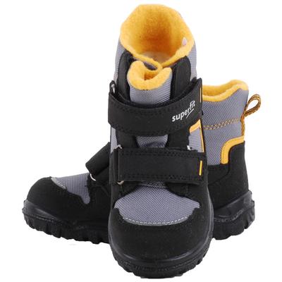 Szürke-fekete-narancs, bundás, vízálló, Gore-Tex, Superfit bakancs