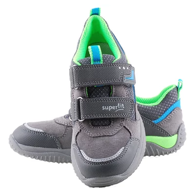Szürke-kék-neon, Superfit edzőcipő