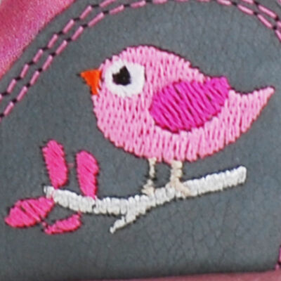 Szürke-pink, madárkás, Szamos supinált cipő