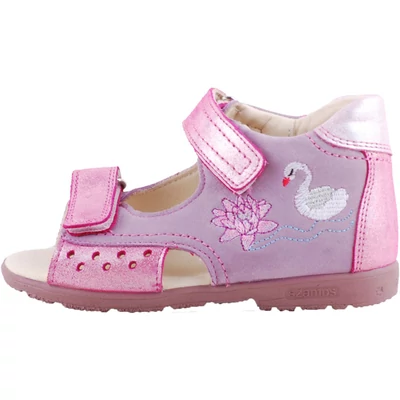 Lila-pink, hattyús, Szamos supinált szandál