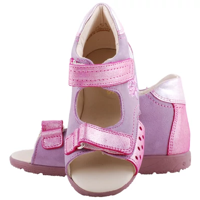 Lila-pink, hattyús, Szamos supinált szandál