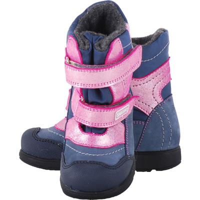 Kék, csillogós, pink, vízálló, bundás, Szamos supinált bakancs