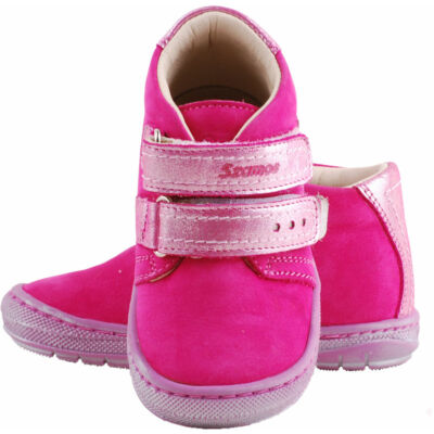 Pink, csillogós katicás, hajlékony talpú, Szamos cipő