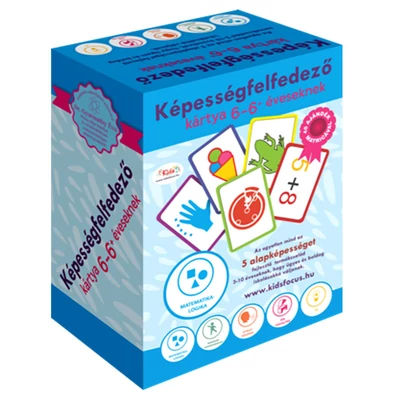 Képességfelfedező kártya 6–6+ éveseknek