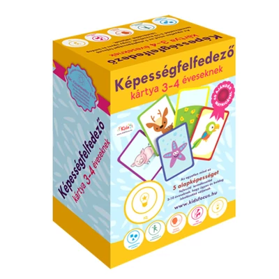 Képességfelfedező kártya 3–4 éveseknek