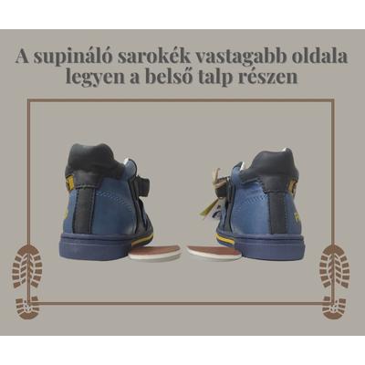 Supináló sarokék, egyenesléptető 26-29